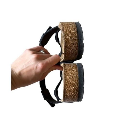 Birkenstock Mayari Leather Black Birks Sandals Slides Size 42 Women’s US 11 11.5 - Picture 10 of 10